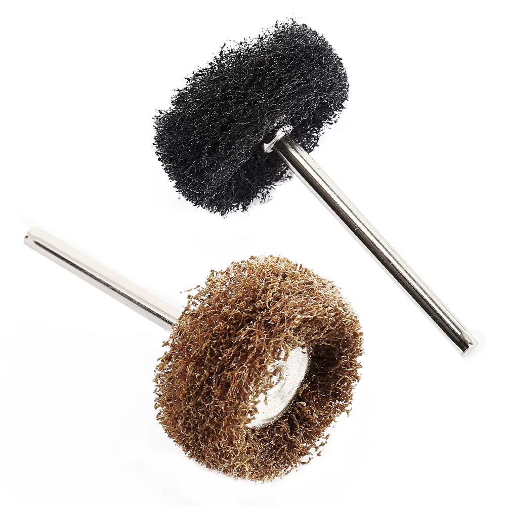 Mini perceuse brosse Abrasive en Nylon
