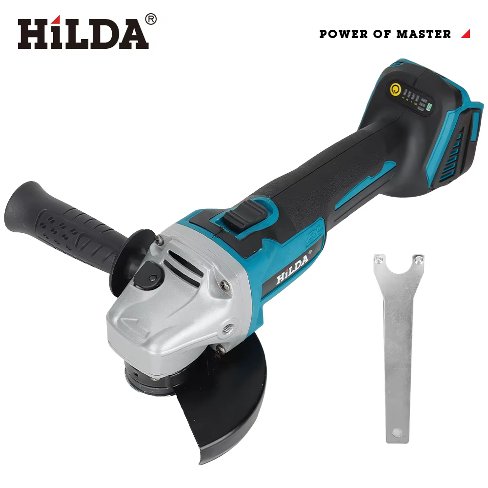HILDA 125mm meuleuse d'angle sans brosse et brossée rectifieuse sans fil coupe 12V