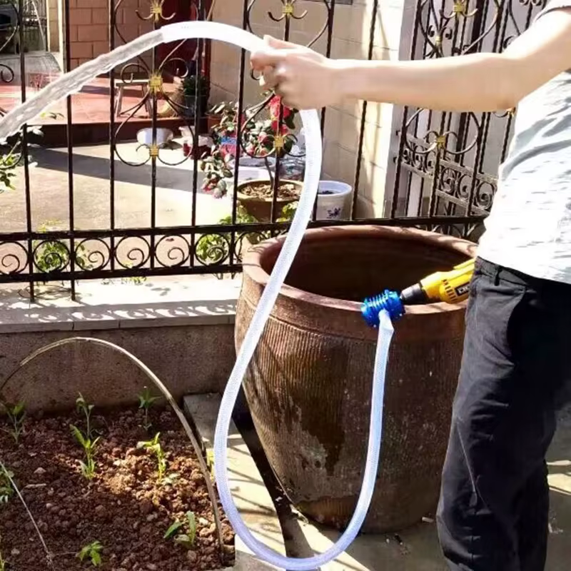 Pompe à eau haute pression, rapDuty, auto-amorçante, perceuse électrique à main, maison, jardin, pompe centrifuge pour bateau