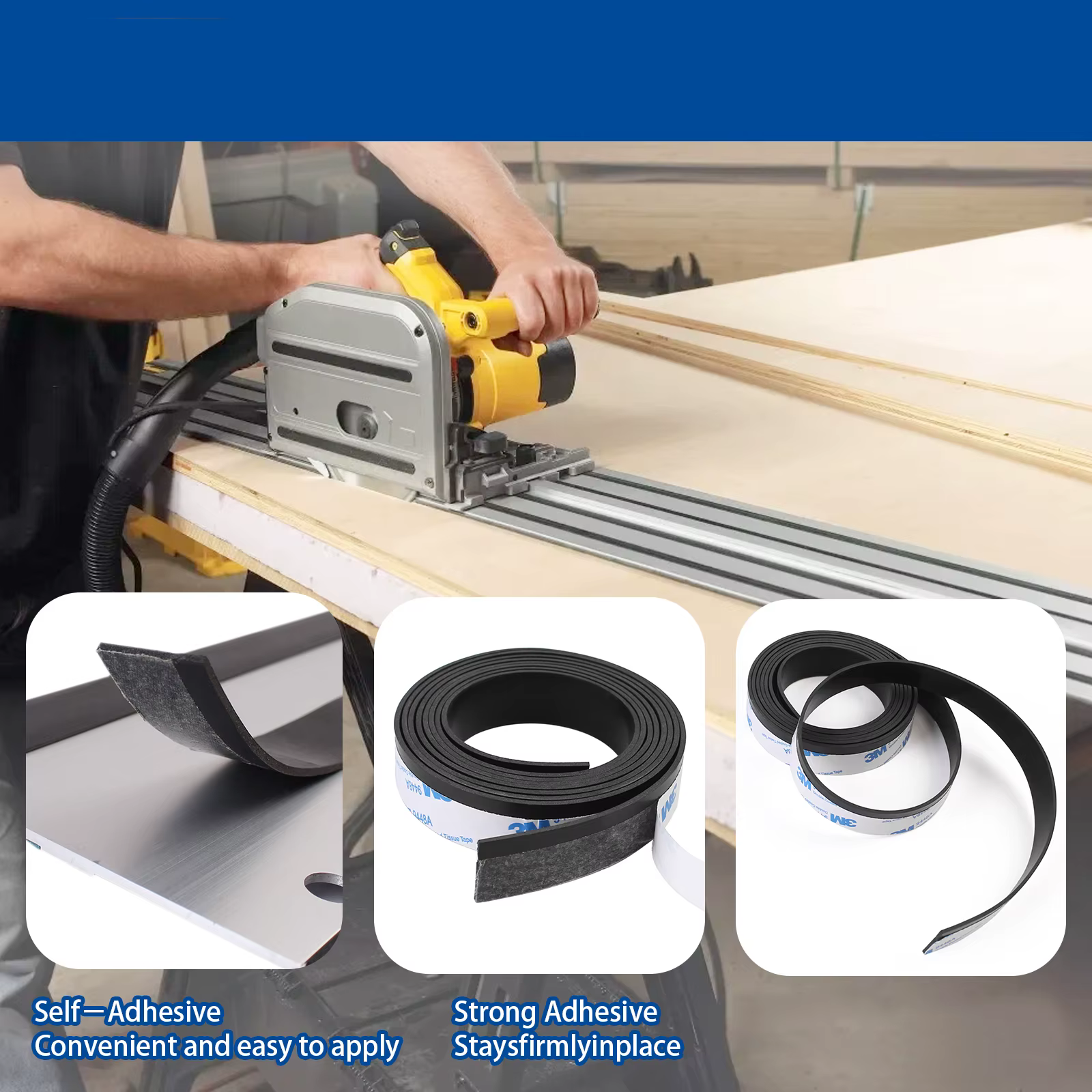 Bande de remplacement de protection d'arrage de guidage 1/2/3M