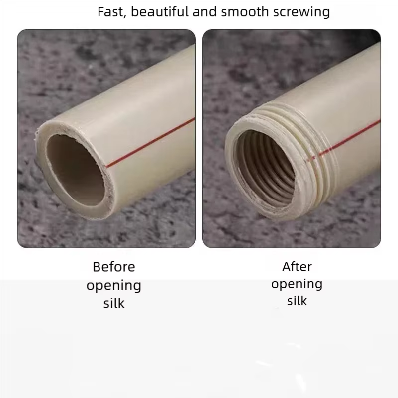 Outil universel de filetage de tuyaux – Appareil portatif compact