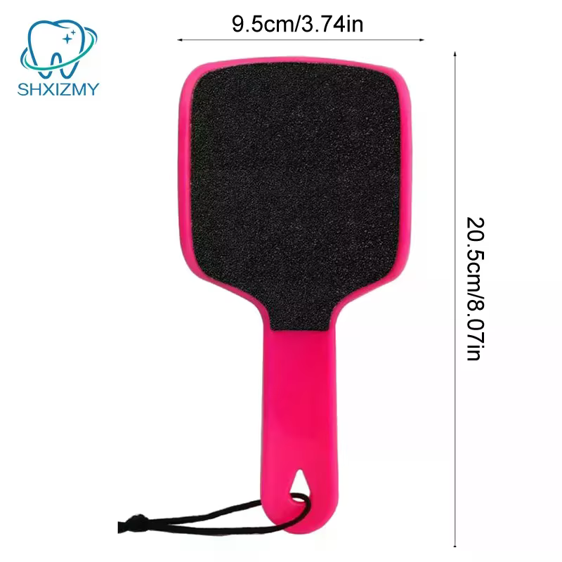 Lime à pied incurvée dissolvant de callosités de peau morte pour pieds Double face pédicure professionnelle lime à pied ponceuse à pied en forme de U épurateur