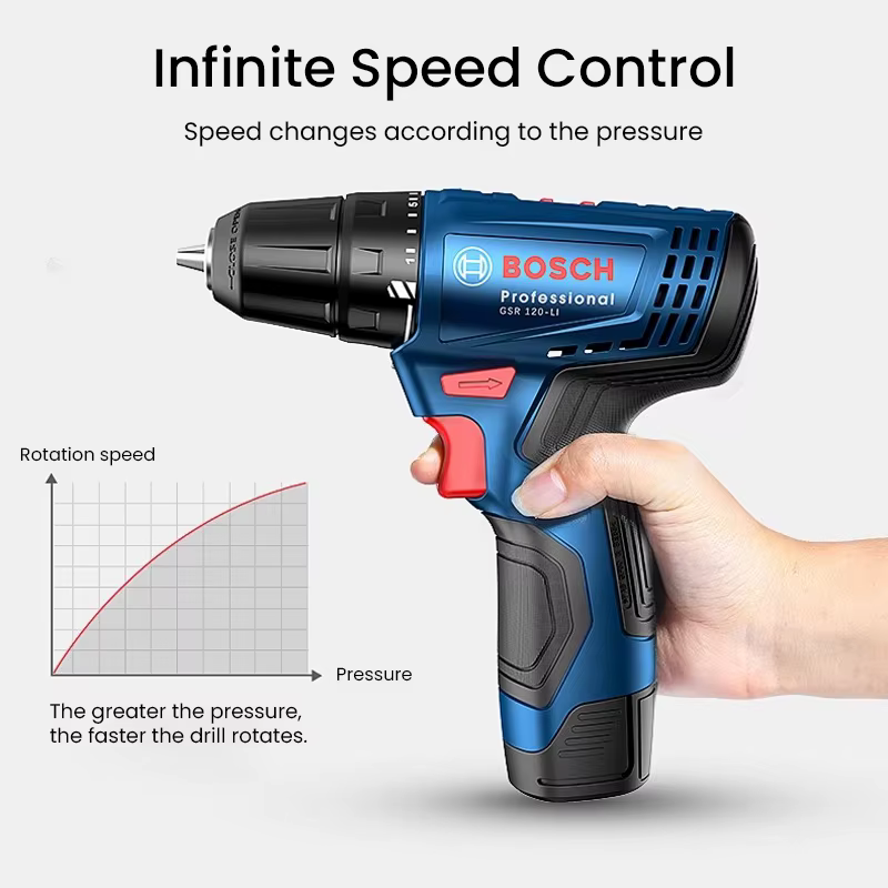 Perceuse électrique Bosch GSR120-LI 12V