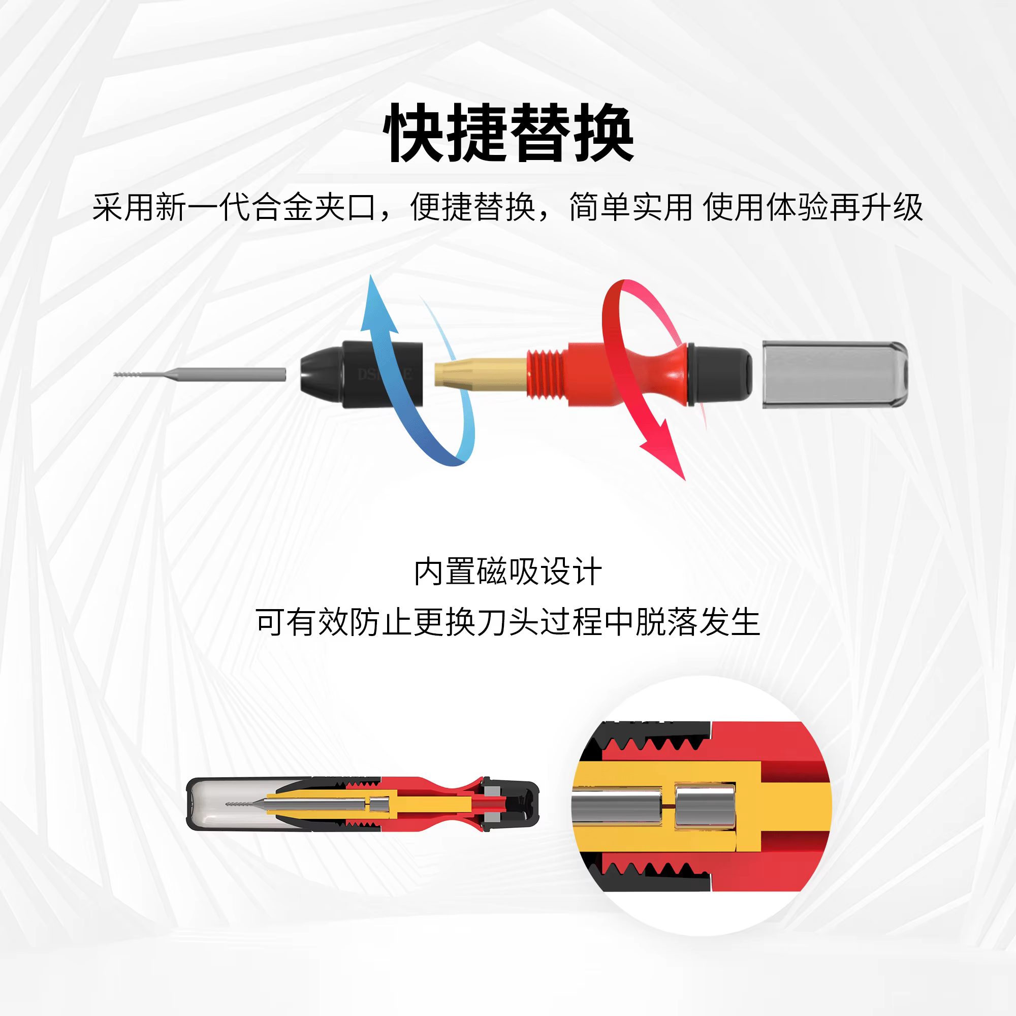 DSPIAE PT-HD 3.175mm perceuse à main à usage général fournitures de travaux manuels outil électrique Type de stylo Mini