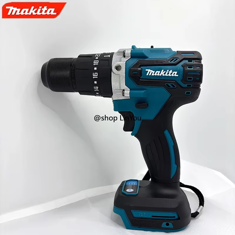 Perceuse à percussion électrique rechargeable au lithium 18V Makita DDF487 13mm sans balais