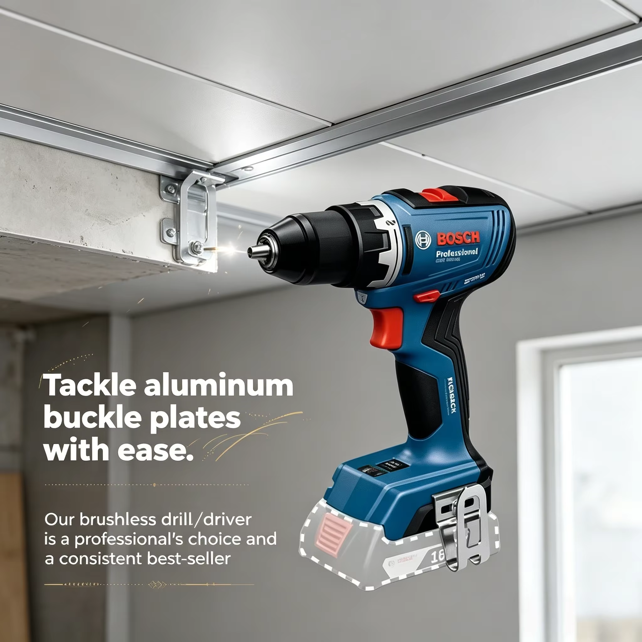 Perceuse-visseuse sans fil BOSCH GSR 18V-65 Brushless