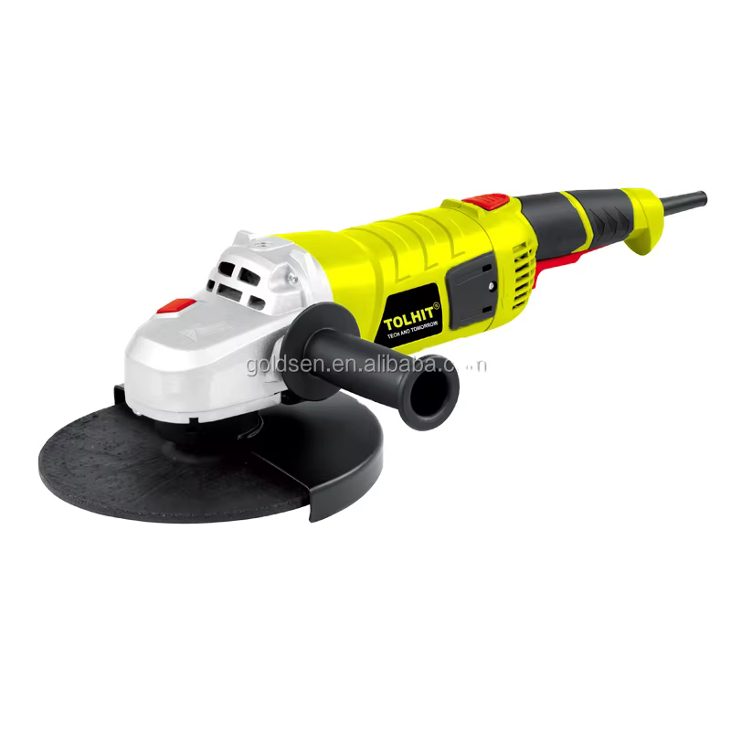 Meuleuse d'angle sans fil électrique 230V/120V 2350W 230mm (9 po) 6300 tr/min avec moteur à balais pour découpe de métal