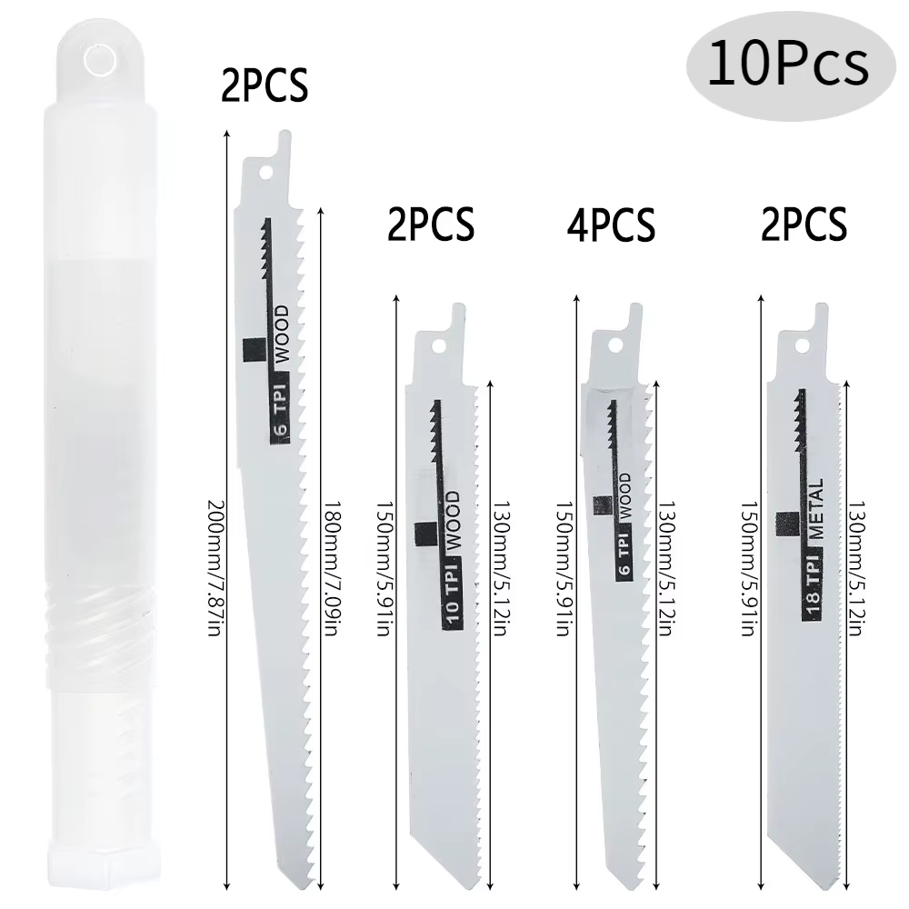 10/12/14 pièces scie à main multi-outils lame