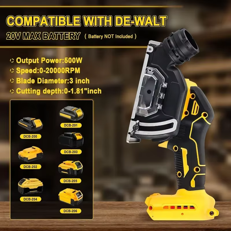 Meuleuse d'angle sans fil avec batterie DeWALT 20V