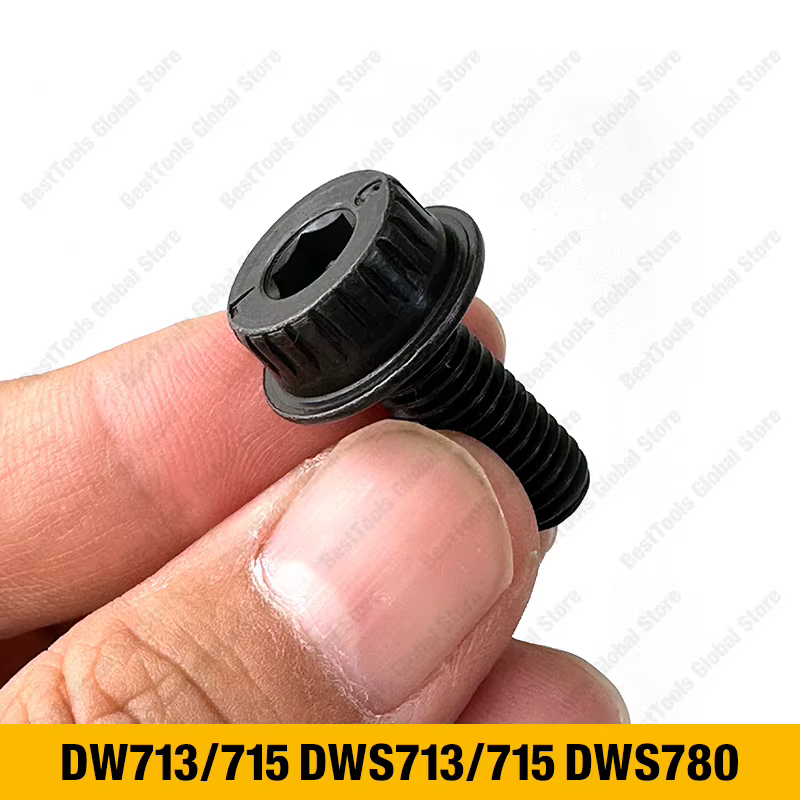 Boulon de lame de scie pour DEWALT N 600011 DW713 DW715 DWS713 DWS715 DWS780 DWS716 DWS779 DHS790 DCS361B