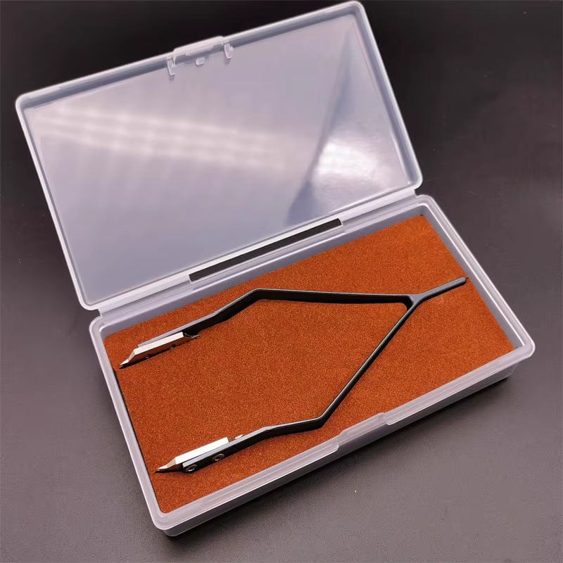 Outil de réparation de montres, pince à oreille 7825, pince à oreille en forme de V, dissolvant de ruban en forme de Y
