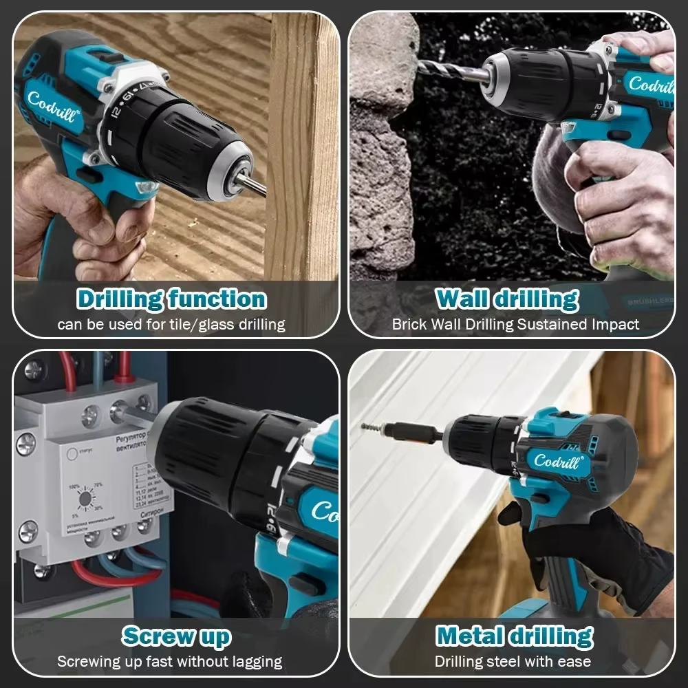 Makita 100% Original DDF487 Perceuse-visseuse sans fil 18V