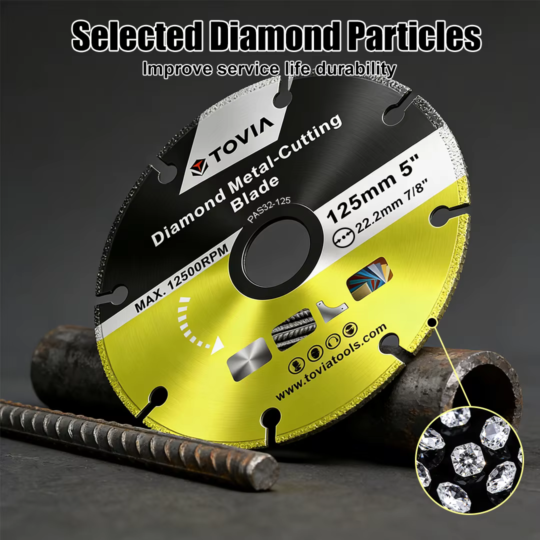 T TOVIA Lame de scie circulaire diamantée 115mm/125mm