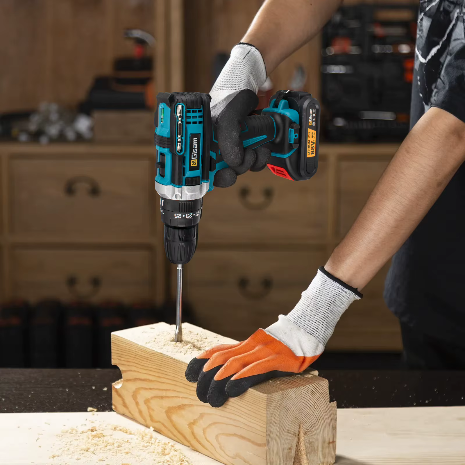 Perceuse sans fil 21V, tournevis électrique