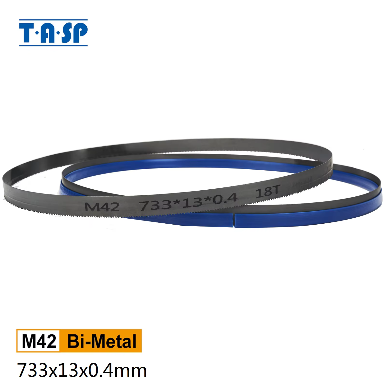 TASP 733mm D6A M42 lame de scie à ruban portable bimétallique