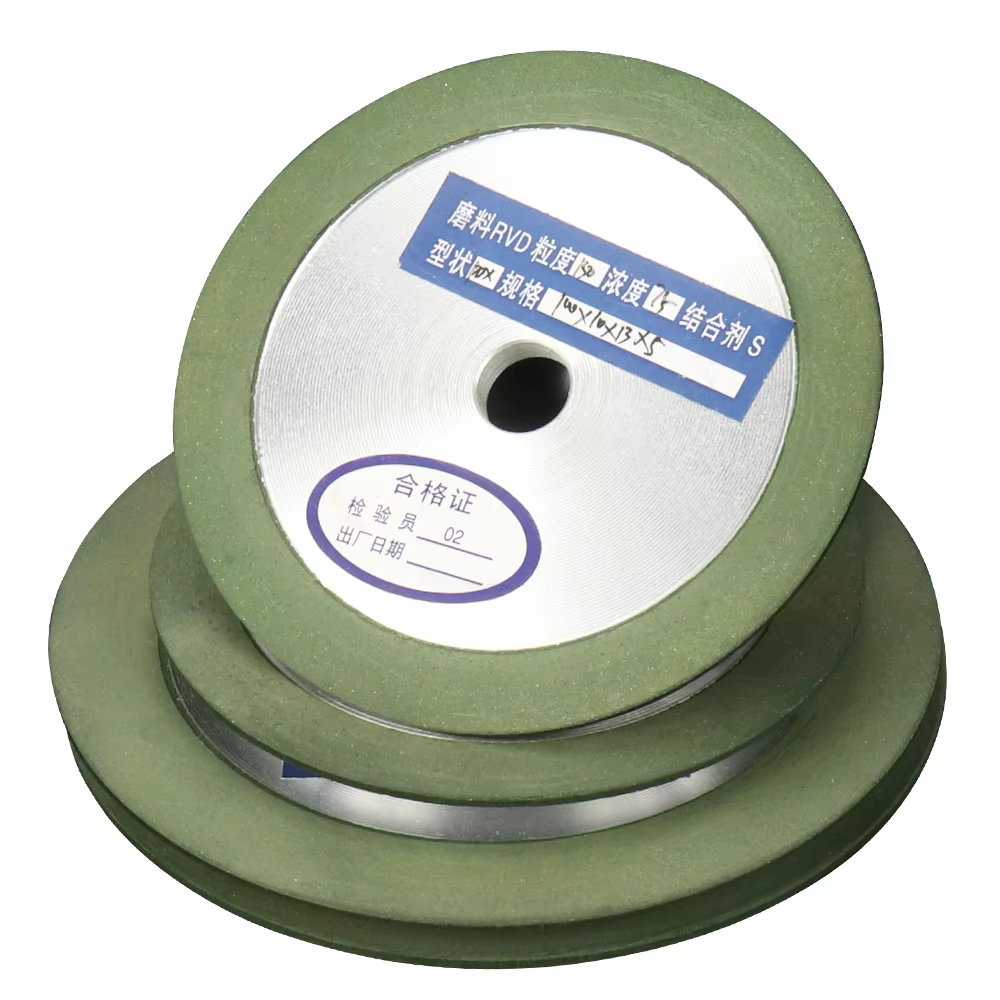Disque de coupe circulaire en diamant biseauté simple