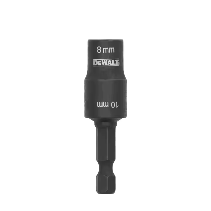 DEWALT DWADEND810MM FLEXTORQ 2in 1 8/10 MM douille Double extrémité écrou pilote Extension courte perceuse à percussion accessoires d'outils électriques