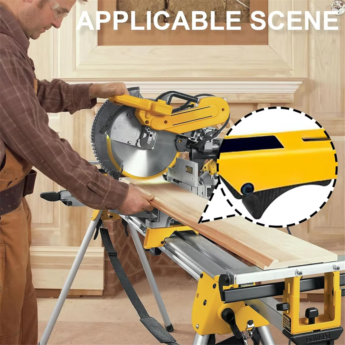 Dewalt RapDuty-Pinces de fixation pour scie à onglets