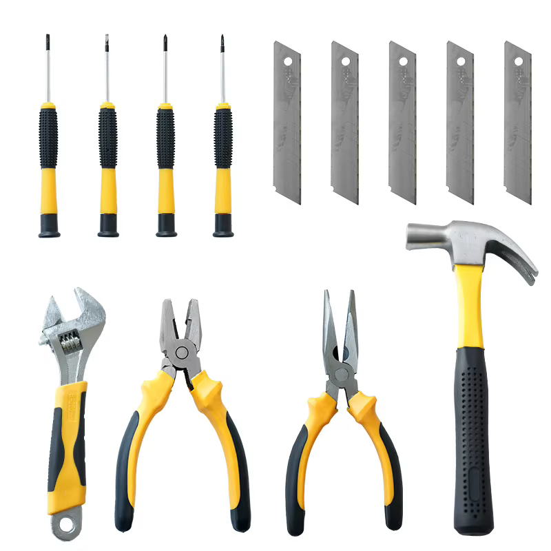 Kit d'outils multifonctionnels portables pour le bricolage et la rénovation domestique
