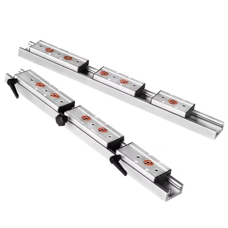 Guide linéaire à deux axes intégré argenté, glissière à rouleaux SGR10, bloc SGB10, guide SGR10, longueur 300, 500, 600, 1000, glissière de travail de calcul, 28mm