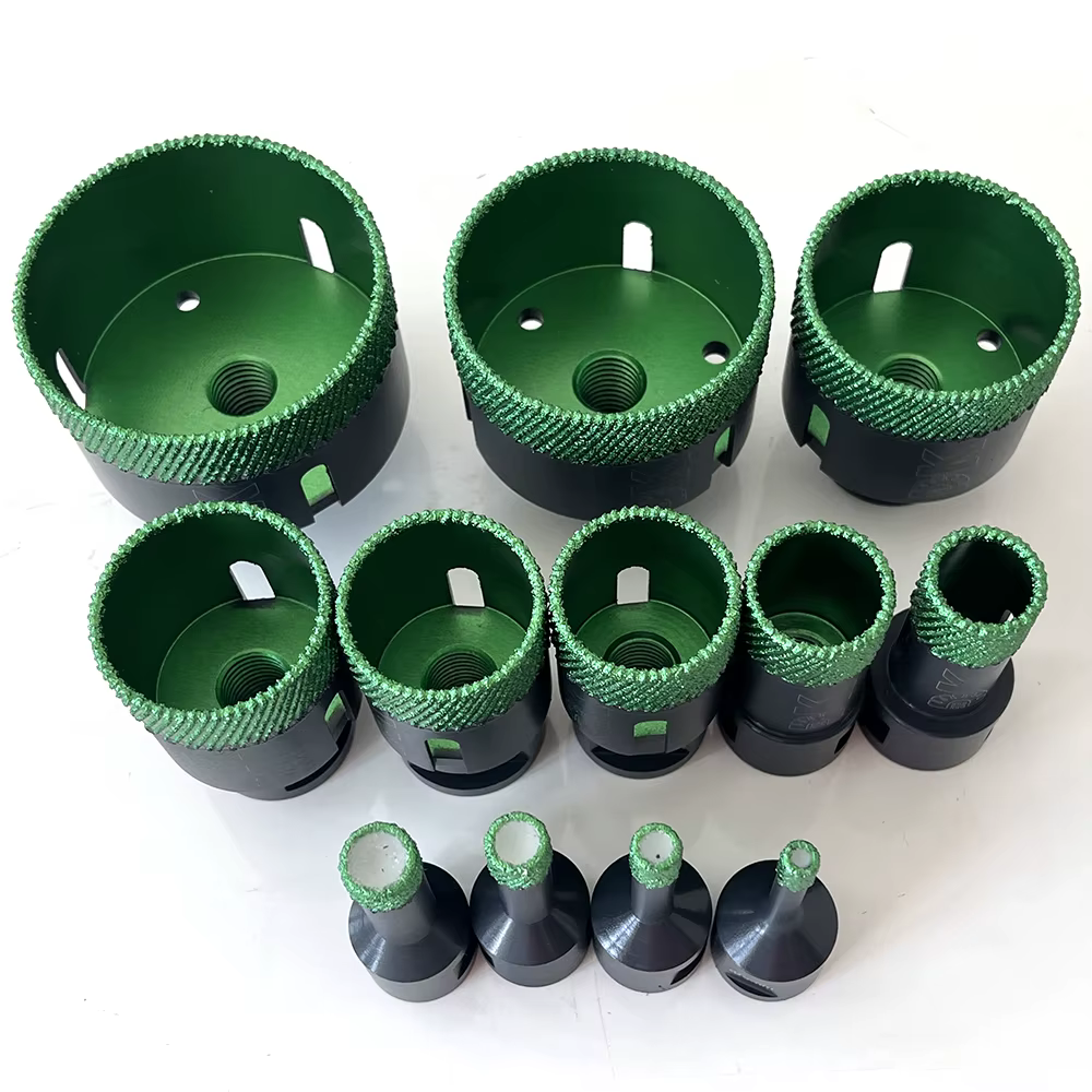 Foret à carreaux diamantés avec filetage M14