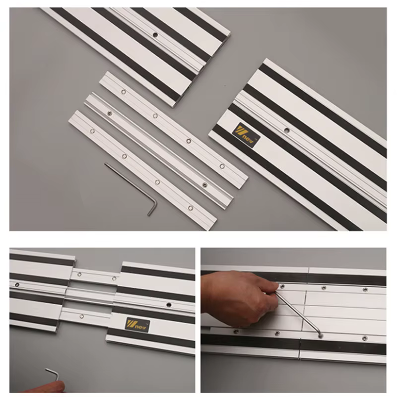 Rail de guidage de scie circulaire universel
