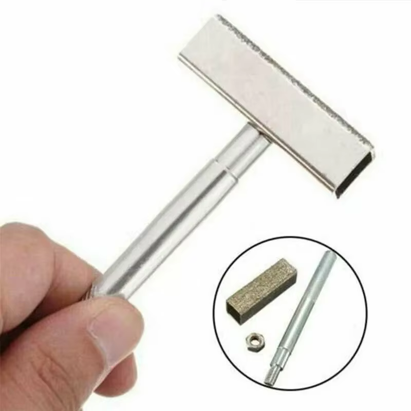 Meule diamant commode disque de ponçage pierre à aiguiser épaissir outils abrasifs meuleuse d'établi outil de dressage