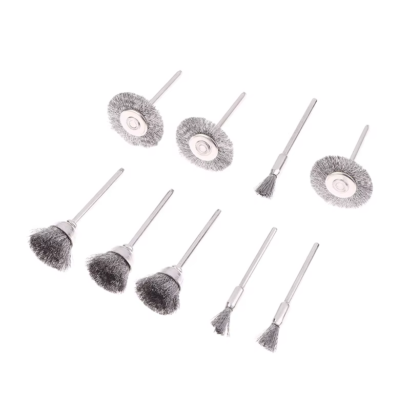 Ensemble de Mini brosses métalliques