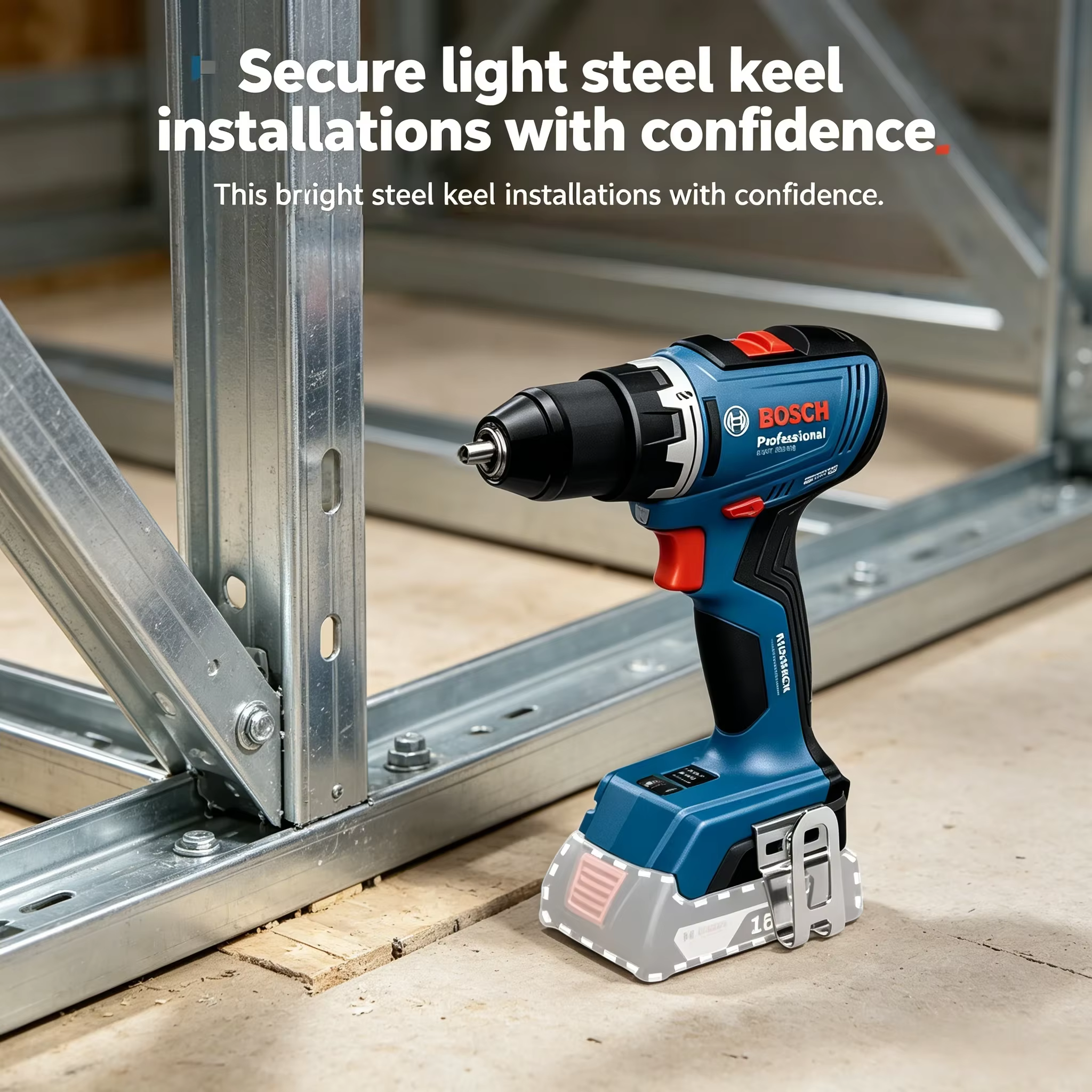 Perceuse-visseuse sans fil BOSCH GSR 18V-65 Brushless