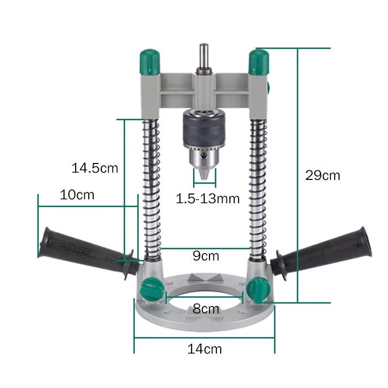 Support de perceuse électrique manuelle 1.5mm-13mm