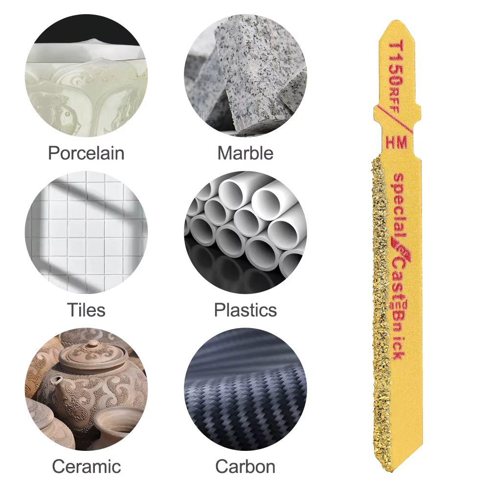 CMCP 3 pièces lame de scie sauteuse diamant 3 "T150 Grain de carbure 50 grains lames