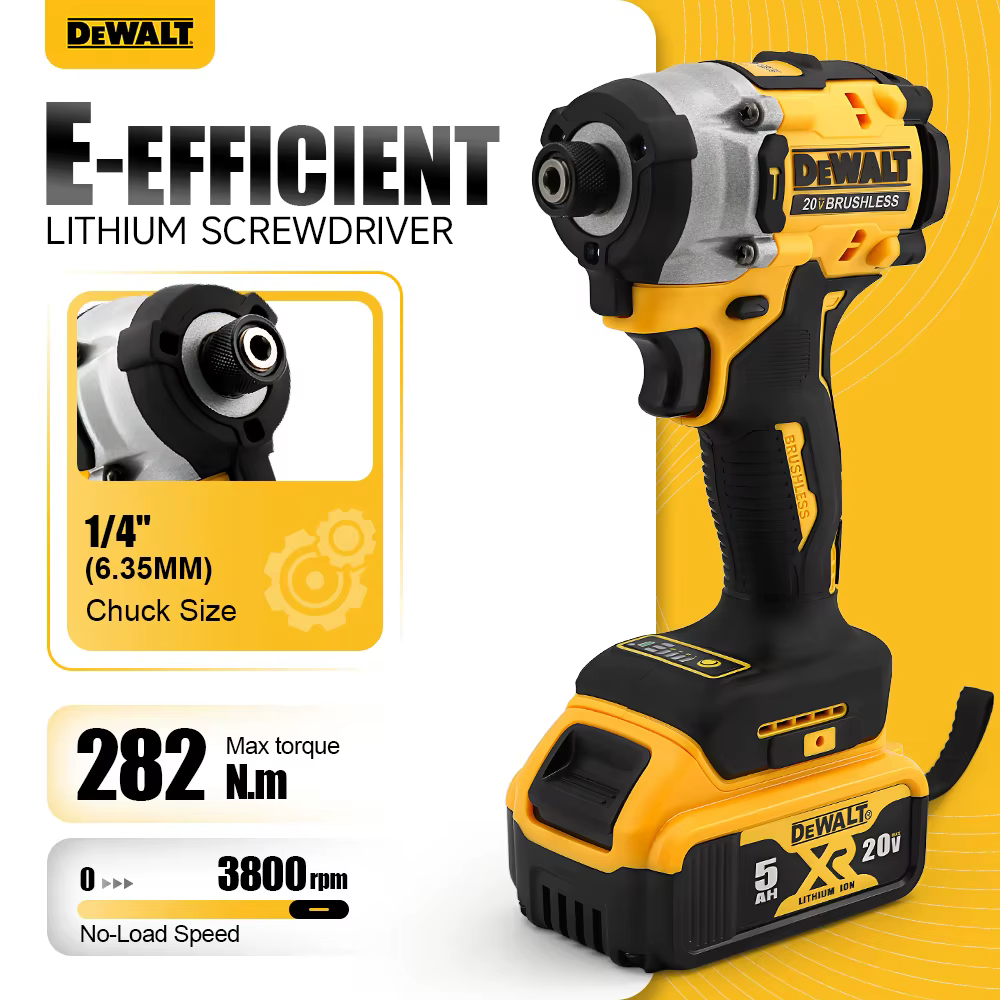 Tournevis sans fil Dewalt DCF860