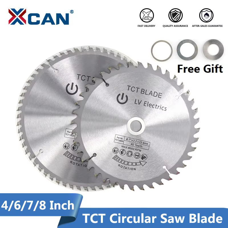 XCAN lame de scie 1pc 4 ''6'' 7 ''8''