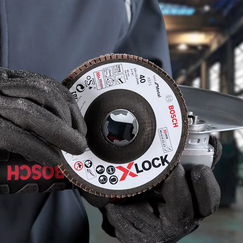 Bosch X-Lock-Disque de Meulage en Métal et Acier Inoxydable