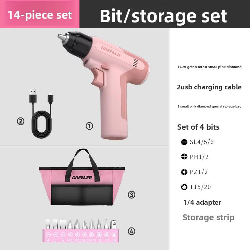 PROSTORMER – perceuse électrique sans balais 7.2V