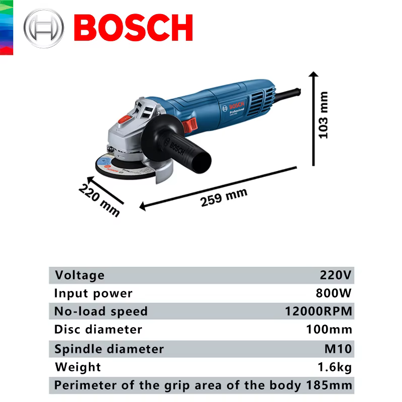 Meuleuse d'angle BOSCH GWS 800