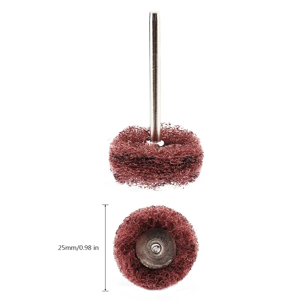 Mini perceuse brosse Abrasive en Nylon