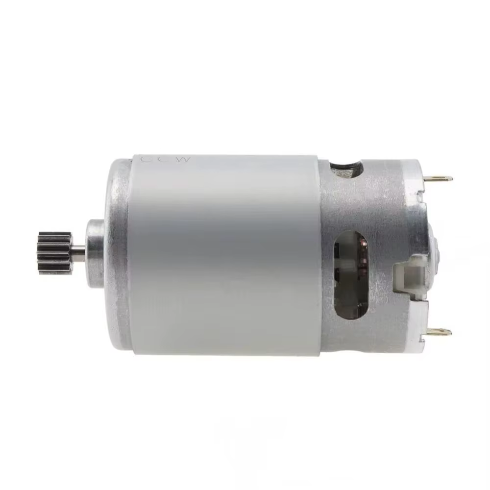 1 pièces Durable 21V RS550 moteur à courant continu 14 dents 28000 tr/min