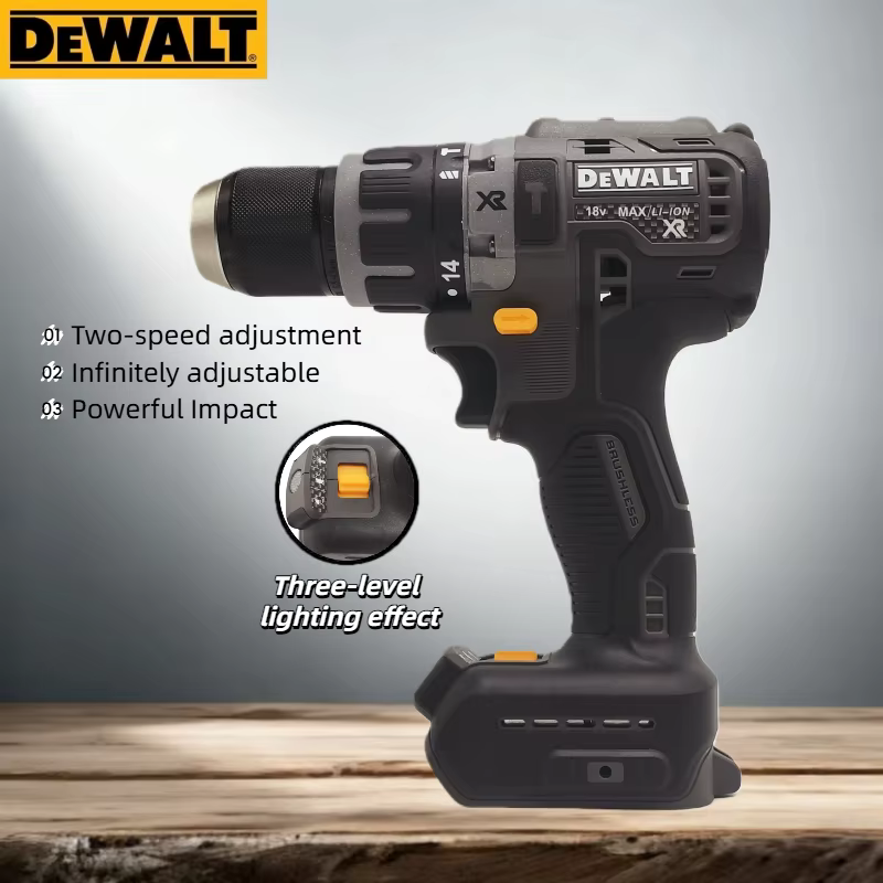Perceuse-visseuse compacte sans fil DEWALT DCD791 : Outil électrique multifonctionnel pour des travaux de perçage et de fixation efficaces à domicile