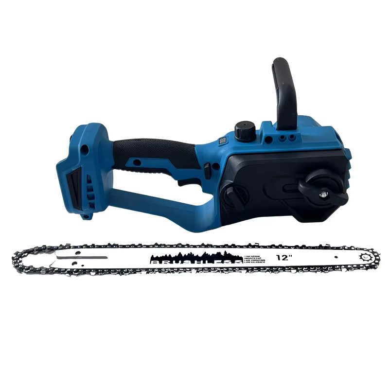 Makita tronçonneuse sans brosse 12 pouces avec huileur automatique scie électrique sans fil pour la coupe d'arbres