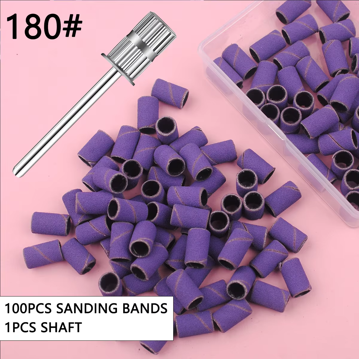 100 pièces bandes de ponçage avec 1