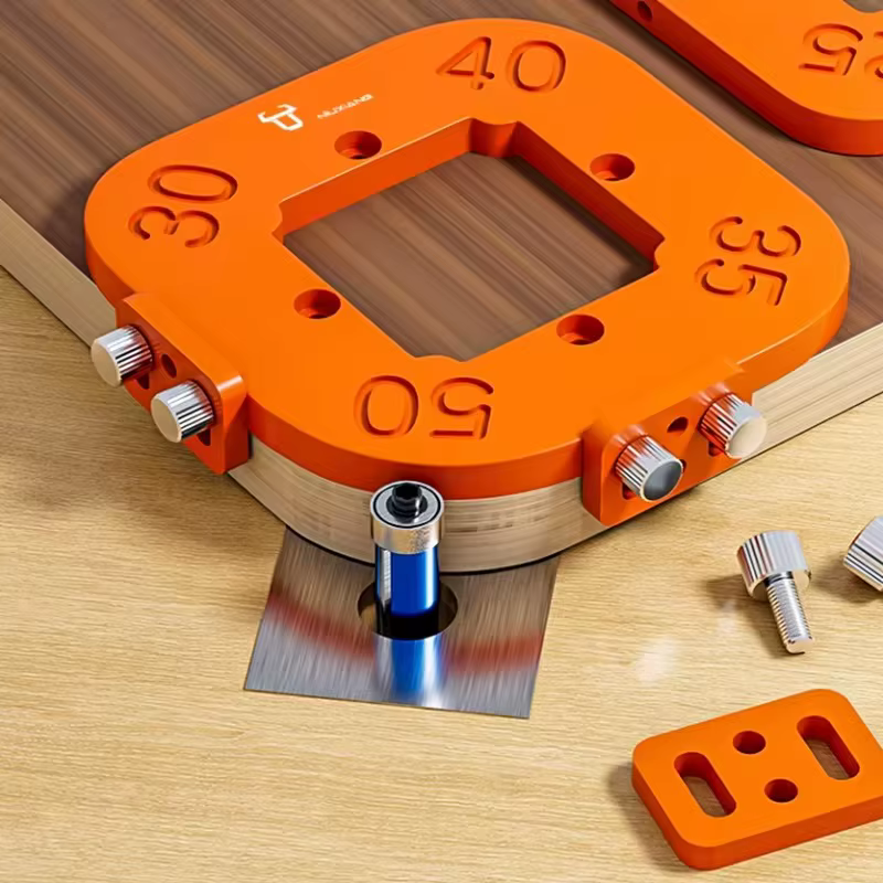 Modèles de rayon d'angle de routeur pour le travail du bois