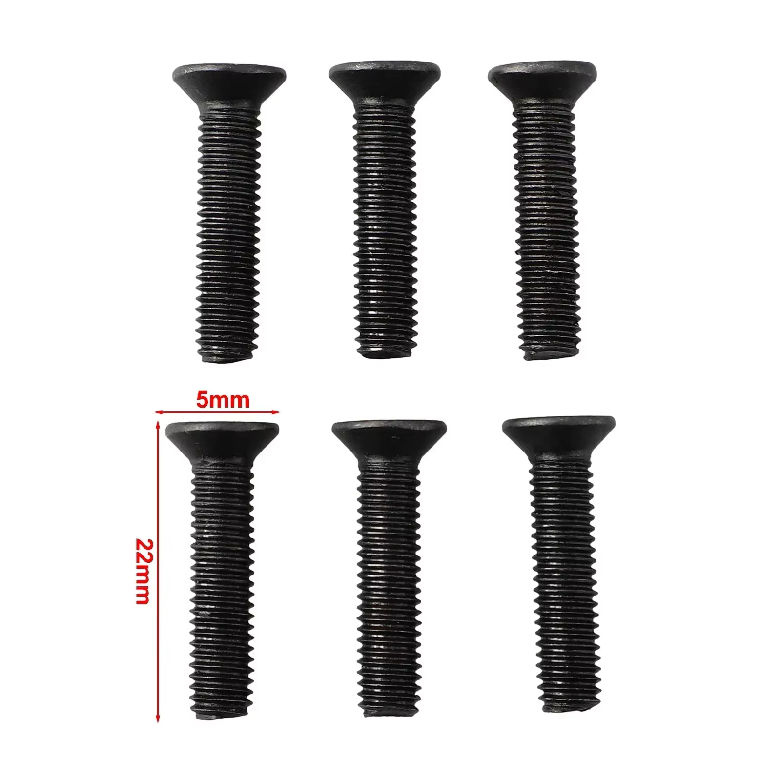 Vis de fixation à tête fraisée plate pour mandrin de perceuse 1/2''UNF 3/8''UNF