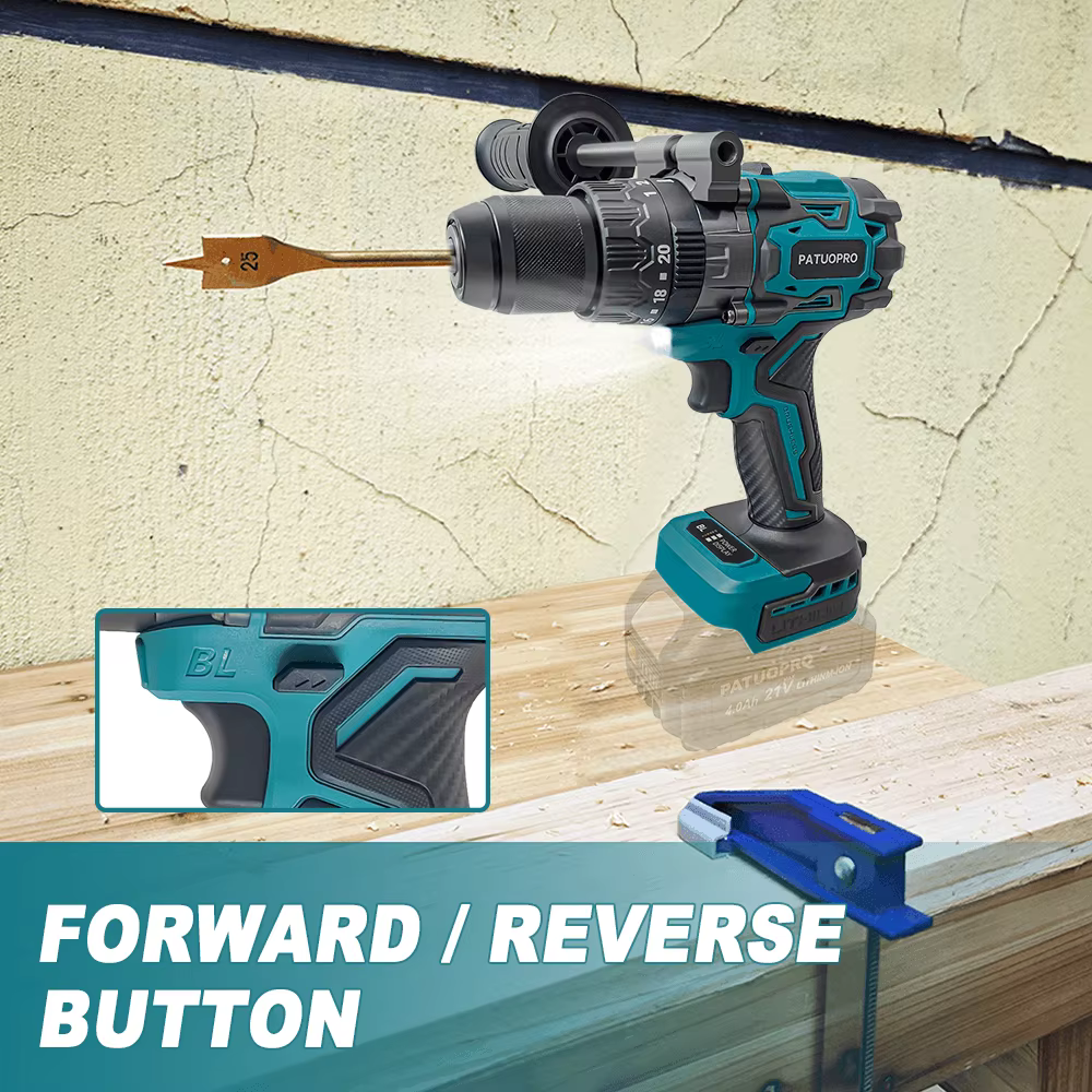 Makita – perceuse à percussion électrique sans balais de 13MM