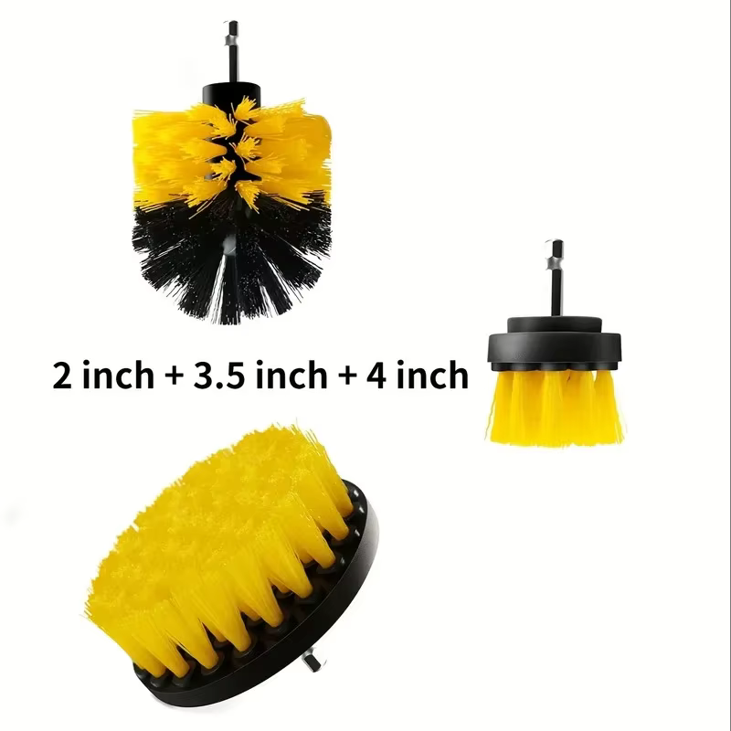 Ensemble de fixation de brosse de forage 7 pièces