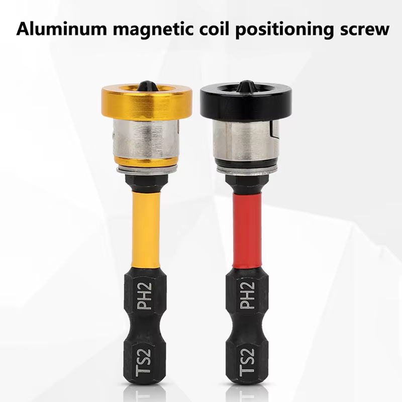 Embouts de tournevis de positionnement de 50mm, embouts de vis pour cloisons sèches, plaques de plâtre, vis de localisation de têtes de lot, outils de perçage