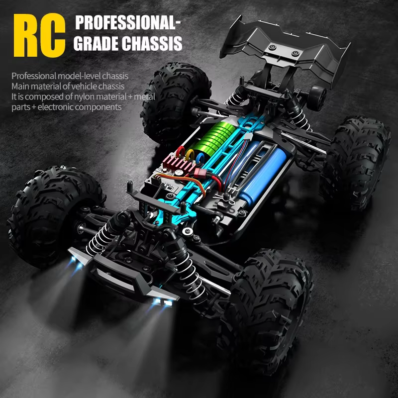 Scy16101 pro voiture RC haute vitesse sans brosse 4WD tout-terrain dérive voiture télécommandée 1:16 voitures de course professionnelles vs SG116MAX Wltoys