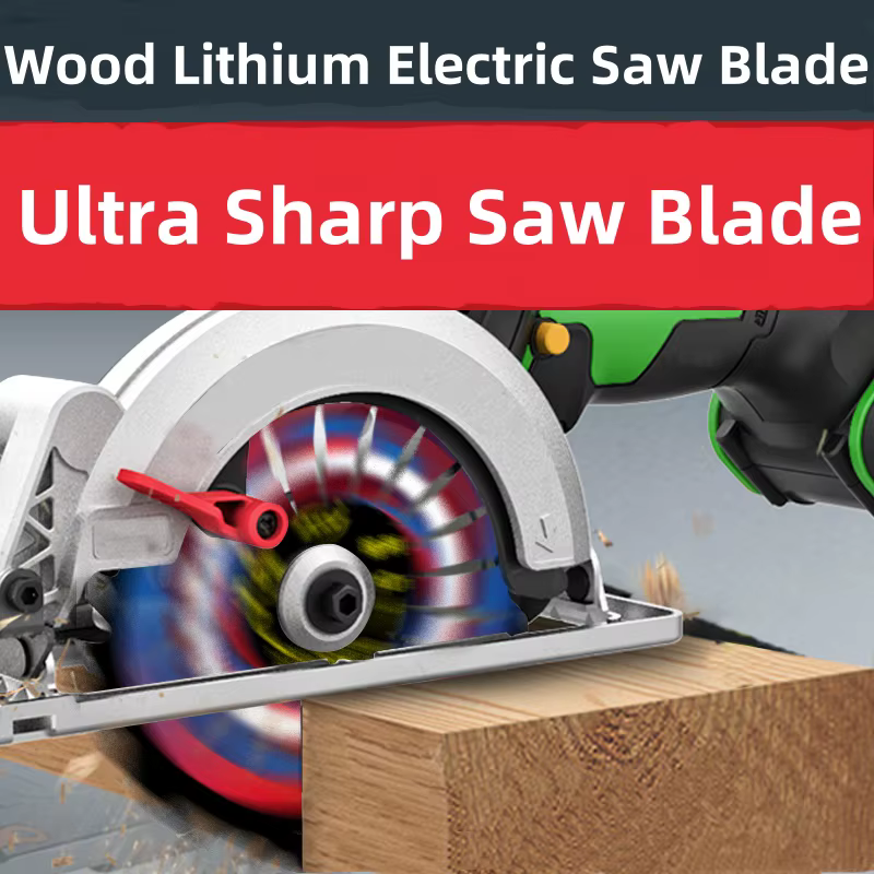Lame de scie électrique au lithium Ultra fine pour le travail du bois