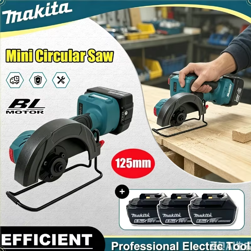 Meuleuse d'angle sans balais Makita haute puissance 125 mm