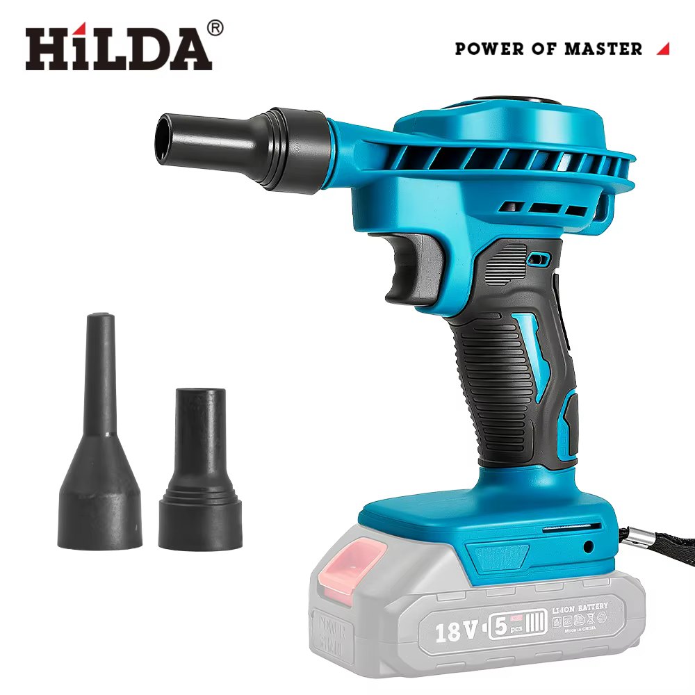 Aspirateur sans fil et souffleur d'air 2-en-1 HILDA pour batterie Makita